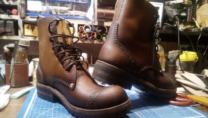 Это уже другие ботинки, но технология та-же