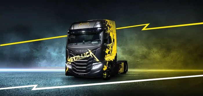 Metallica will go on European tour with electric and natural gas trucks (video) - Energy (energy production), Hydrogen, Electric car, Metallica, Video, Vertical video, Telegram (link)