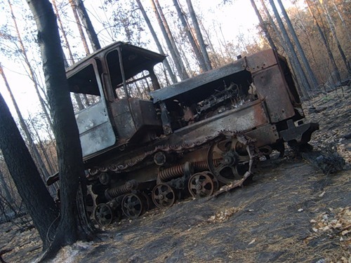 Forest fire in Tolyatti in 2010 - My, Fire, The rescue, Smoke, Evacuation, self-rescuer, Danger, Video, Youtube, Longpost, Forest fires