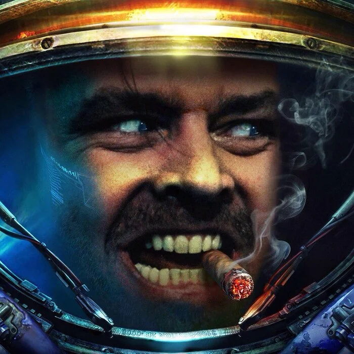 Here's Johnny! - Images, Humor, Starcraft, Shining stephen king, Movies, Computer games, Art, Gamers, Expectation and reality