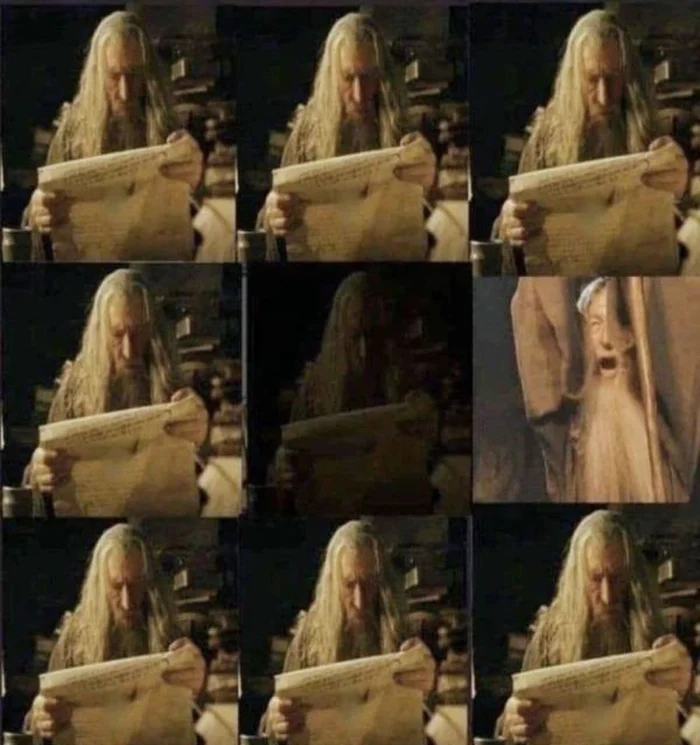 When the light in the toilet is turned on by a motion sensor - Humor, Toilet humor, Lord of the Rings, Gandalf, Toilet