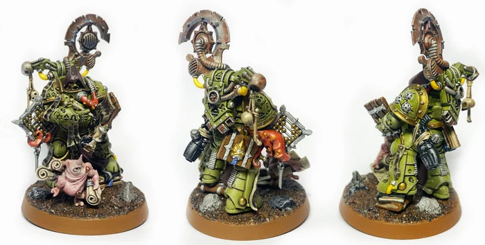 Scribbus Ratch - Warhammer 40k, Painting miniatures, Death guard, Warhammer, Wh Art, Wh miniatures