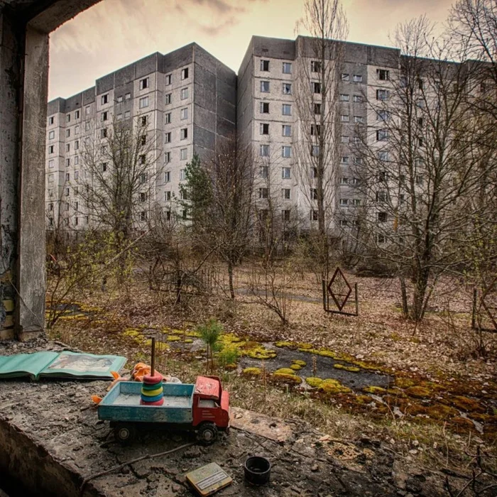 Ghost town Pripyat in autumn - Abandoned, Travels, Abandoned cities, Pripyat, Autumn, The photo