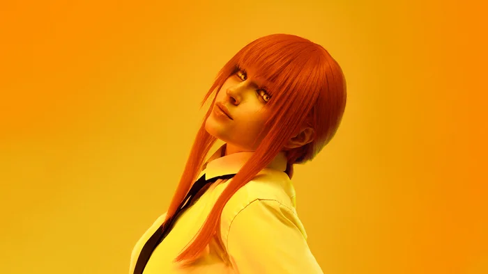 Makima / cosplay / - My, Makima, Chainsaw man, Cosplay, The photo, Longpost, Friday tag is mine, Series Anime  Cosplay

