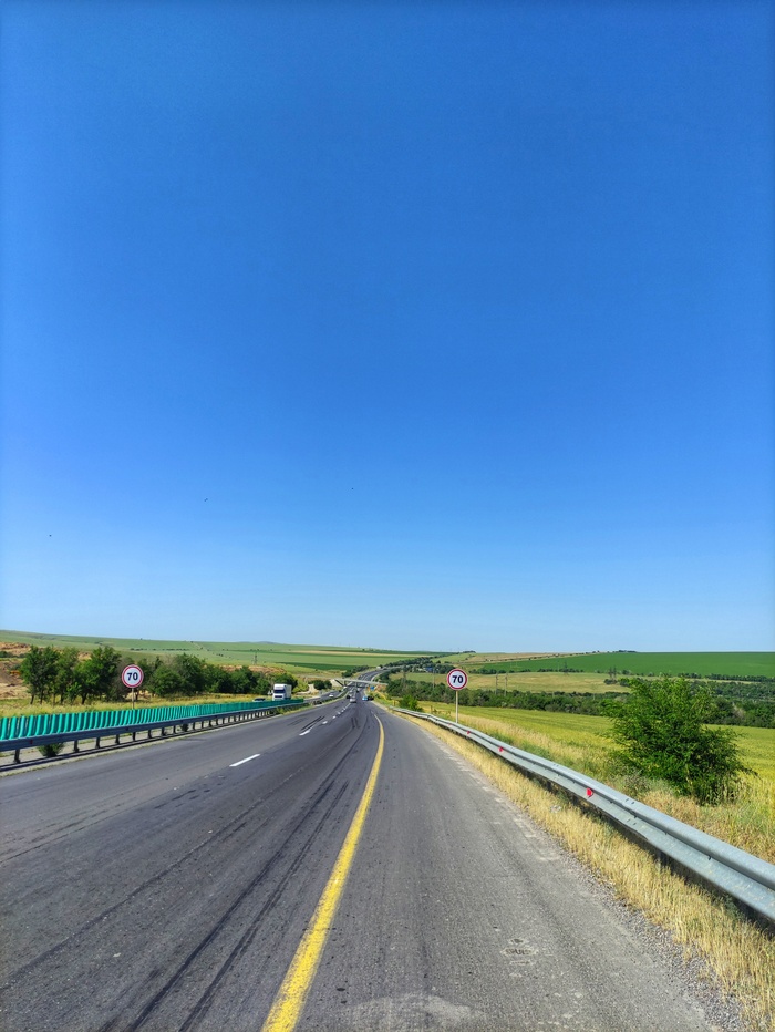 Зелёная дорога по Казахстану!