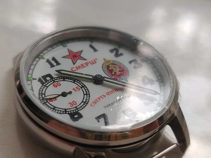 On your birthday, light beer, music and another masterpiece! - My, Good mood, Hobby, Wrist Watch, Mariaz, Workshop, Craftsmanship, Master, Made in USSR, Smersh, Clock, Restoration, Birthday, Video, Longpost