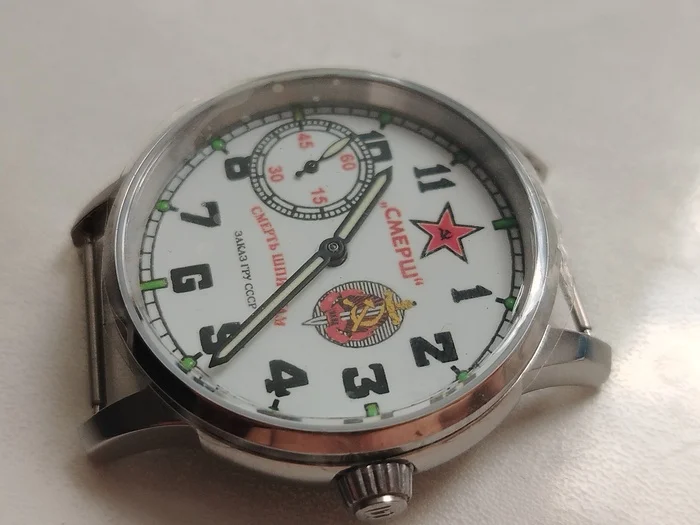 On your birthday, light beer, music and another masterpiece! - My, Good mood, Hobby, Wrist Watch, Mariaz, Workshop, Craftsmanship, Master, Made in USSR, Smersh, Clock, Restoration, Birthday, Video, Longpost