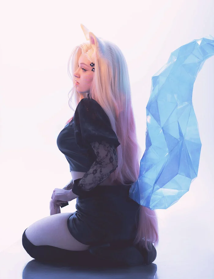 Ahri KDA Tha Baddest / cosplay - My, Ahri, KDA, League of legends, Longpost, The photo, Series Games  Cosplay