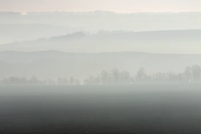 Misty Horizons - My, Steppe, Fog, Rostov region, The photo