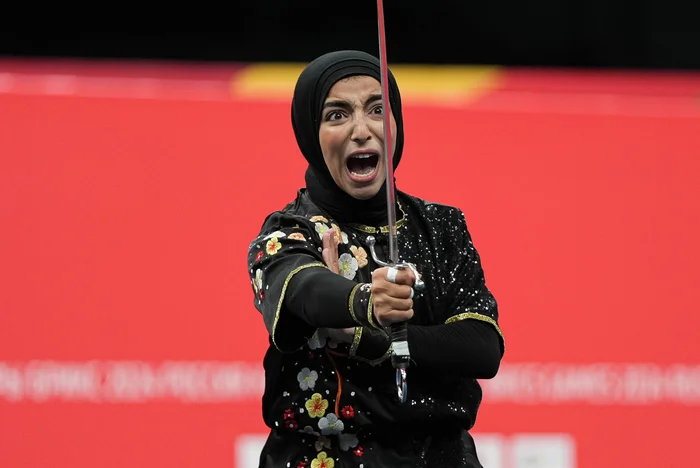 A beautiful and friendly Muslim woman at the BRICS Games in Kazan - Tatarstan, Sport, Games, Muslims, The photo, Girls