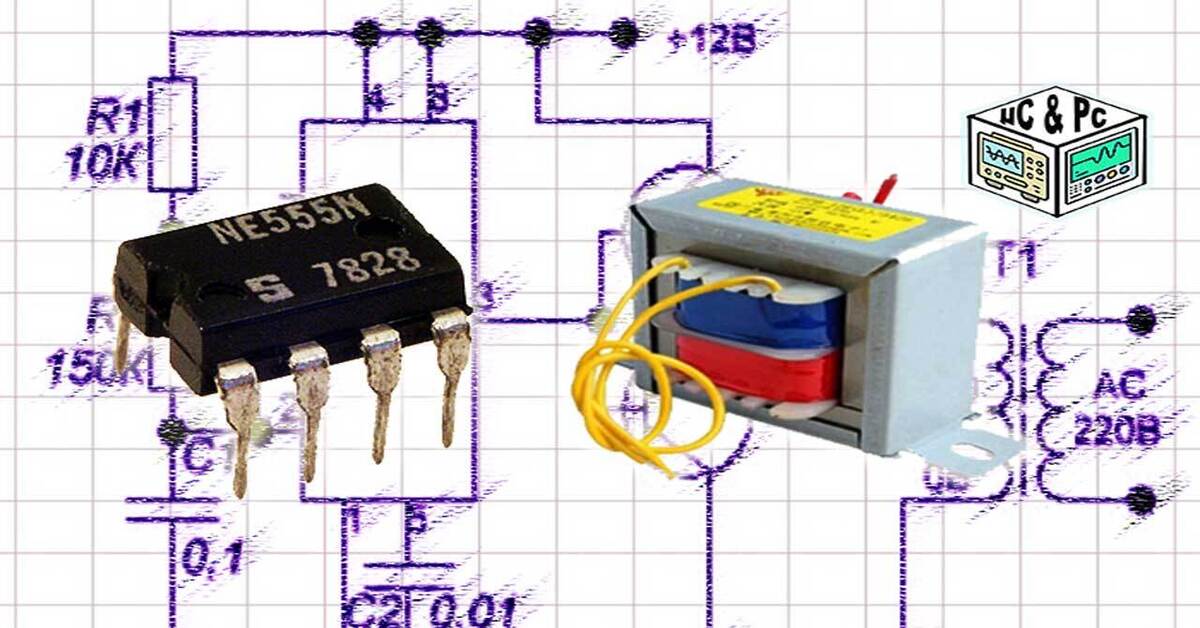 Инвертор преобразователь напряжения 12-220 автомобильный