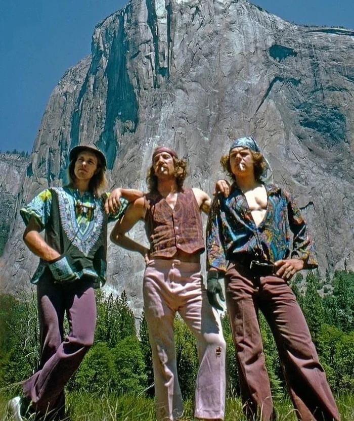 Hurry up, man. We gotta make it before the bar closes, John Long - Rock climbing, Yosemite Park, Sport, Telegram (link)