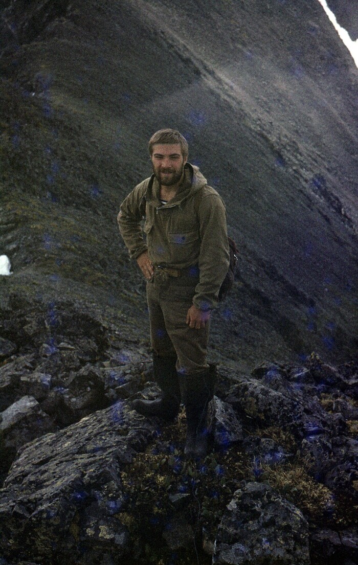 Оператор-пробоотборщик во всей красе. Если что, ремень у меня на поясе - от конской сбруи )))