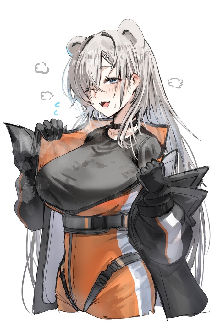 Arknights operators , Anime Art, Texas (Arknights), Aurora (Arknights), W (Arknights), Surtr, Arknights, ,  , 