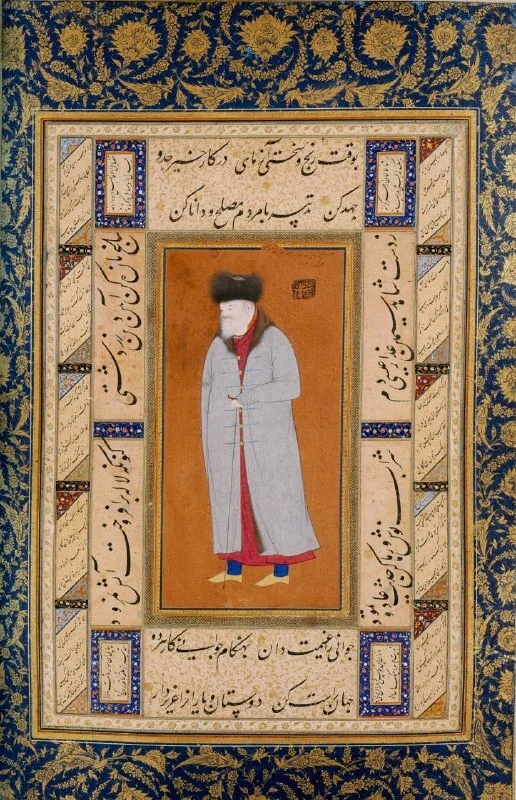 Here's your ambassador - Russia, Persia, Embassy, Miniature, Asia, 16th century, Art