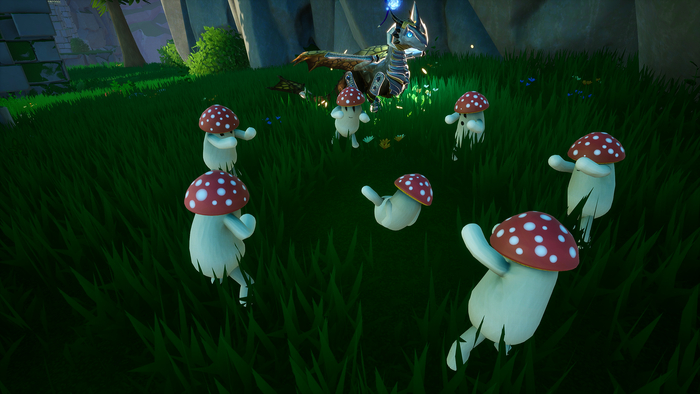 mushroom break dance. ???