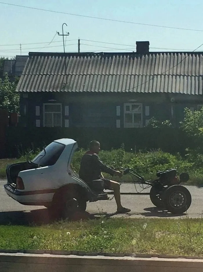 Walk-behind tractor - Images, Inventions, Motoblock, Car, Creative, Innovations