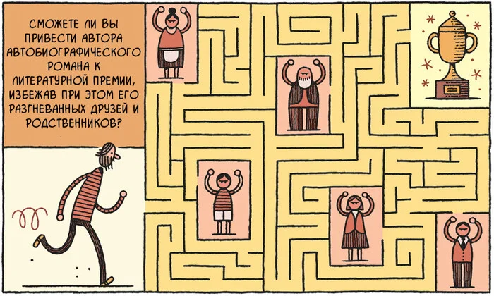 Memoirist - Comics, Translation, Tom gauld, Writers, Telegram (link)