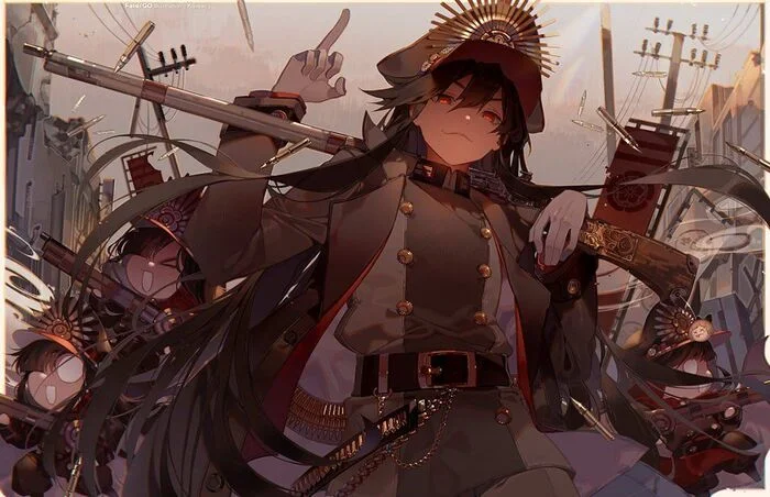 Oda Nobunaga - Anime, Anime art, Fate grand order, Oda nobunaga