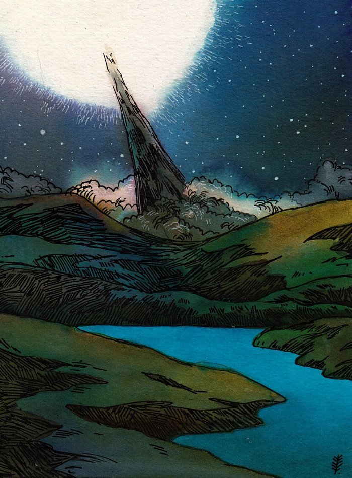 Весна Арды (1900—3450 Г. В.). Иллюстрация - Lída Holubová.