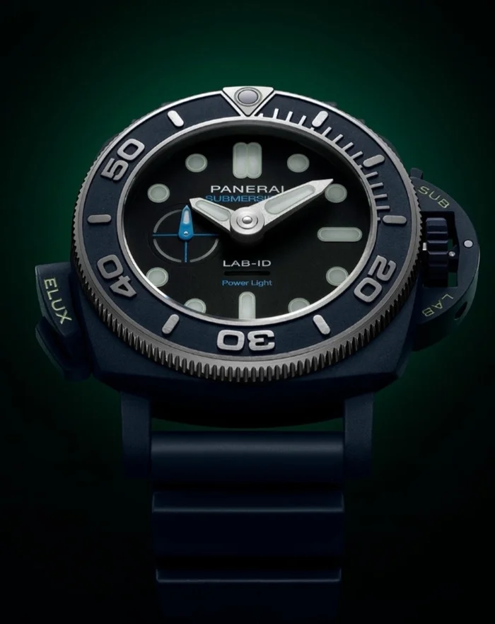 Panerai Submersible Elux LAB-ID with backlight, which works due to the built-in microgenerator - My, Wrist Watch, Collecting, Clock, Collection, Accessories, Men's Accessories, Men's Joys, Male, Science and technology news, news, Longpost