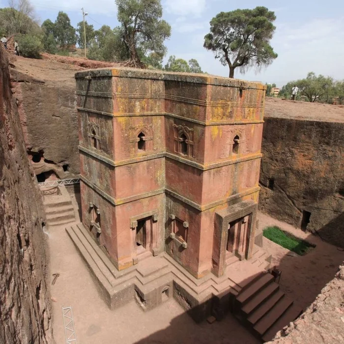 Stone-hewn Church of St. George in Lalibela, Ethiopia - Abandoned, Travels, Ethiopia, Church