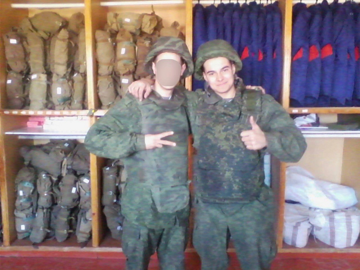 Фото со времен срочной службы Александра в Вооруженных силах Российской ФедерацииИсточник: соцсети