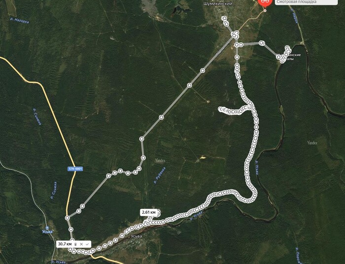 Поход к хвостику уральских гор