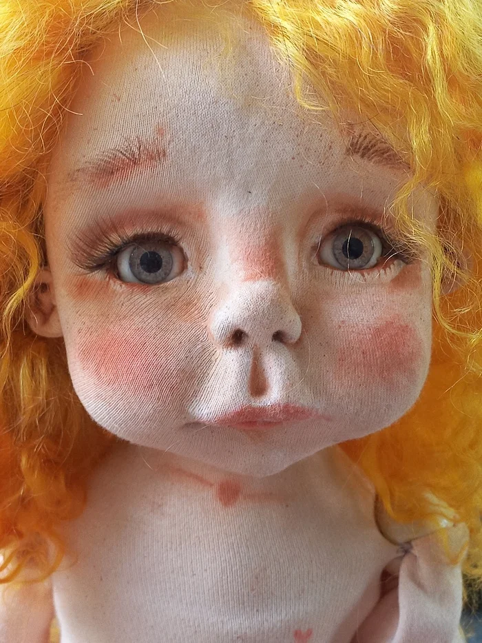 Golden ray of sunshine - My, Interior doll, Collecting, Textile doll