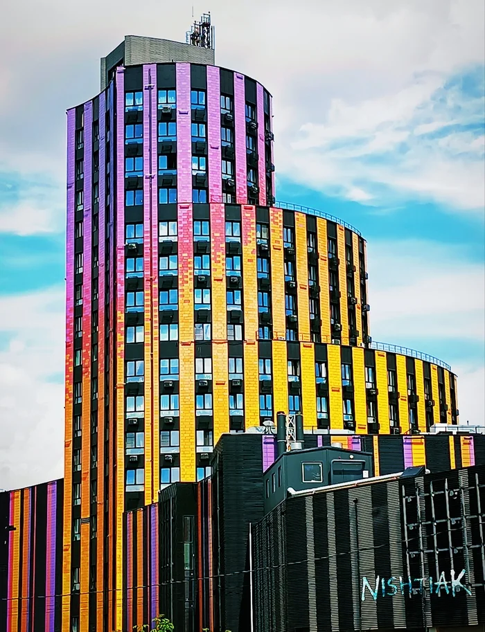 Building - My, The photo, Mobile photography, Filter, Building, Color