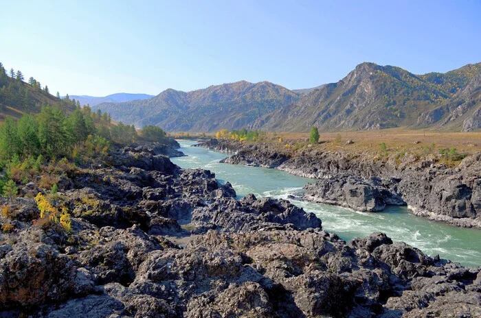 Katun River - My, Tourism, Landscape, The photo, Katun, Altai Republic