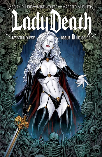 Lady Death cosplay - NSFW, My, Cosplay, Comics, Lady death, Cosplayers, Girls, Longpost, The photo