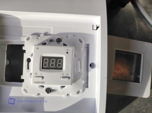 Монтаж терморегулятора в электрощиток