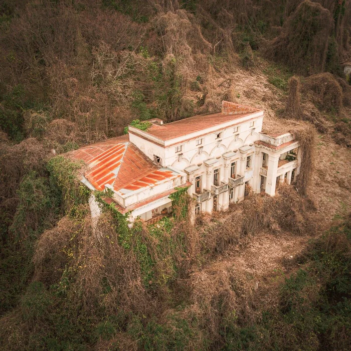 As if lost in the mountains... An abandoned sanatorium with the canonical surroundings of a “post-apocalypse” - My, Abandoned, Travels, sights, Local history, Mountain tourism, Longpost