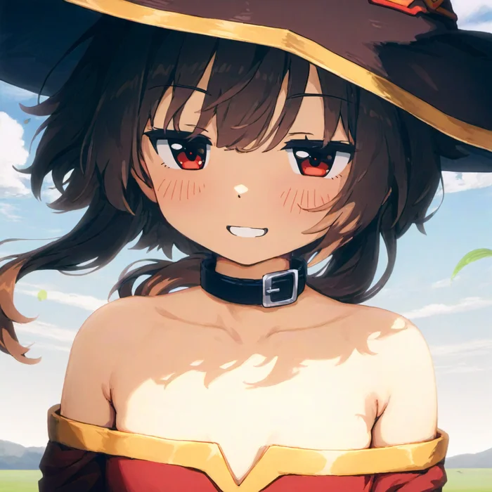 Megumin - Anime, Anime art, Konosuba, Megumin, Neural network art