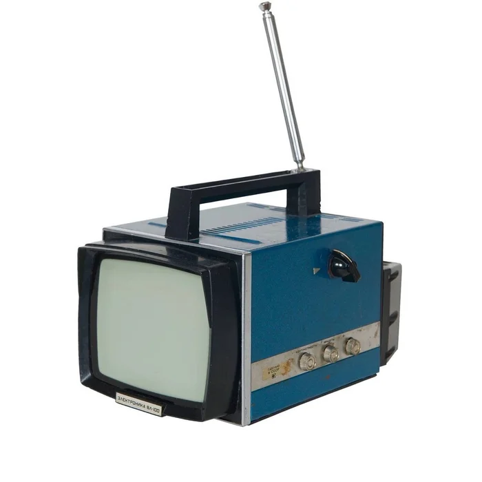Mobile TV Electronics VL 100, 1970 - My, TV set, Made in USSR, Memories, the USSR