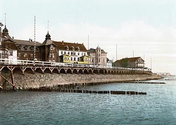 Zelenogradsk on old postcards and photos of the 20th century - My, Kaliningrad region, Zelenogradsk, Baltic Sea, Local history, History, Beach season, sights, Cities of Russia, Kaliningrad, Monument, Architecture, Museum, Building, Longpost