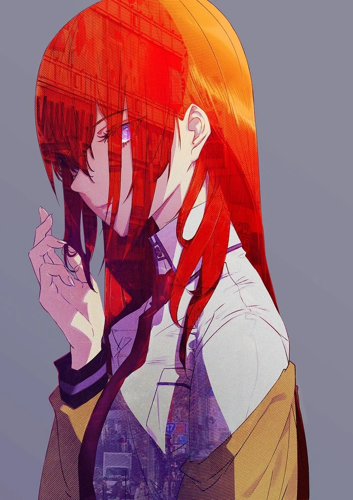 Kurisu - Anime art, Anime, Steins gate, Kurisu makise, Visual novel