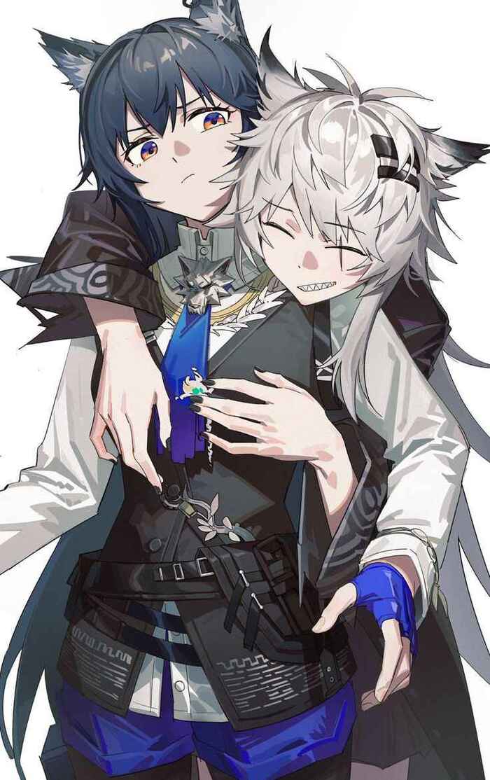 Arknights operators , Anime Art, Arknights, Schwarz, Hoolheyak, Skadi, Amiya, Kaltsit, Doctor (Arknights), Texas (Arknights), Lappland, ,  , 