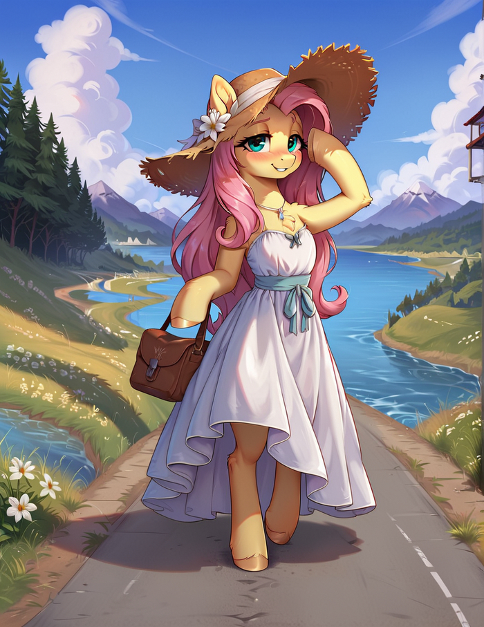   , My Little Pony, Fluttershy, Ponyart