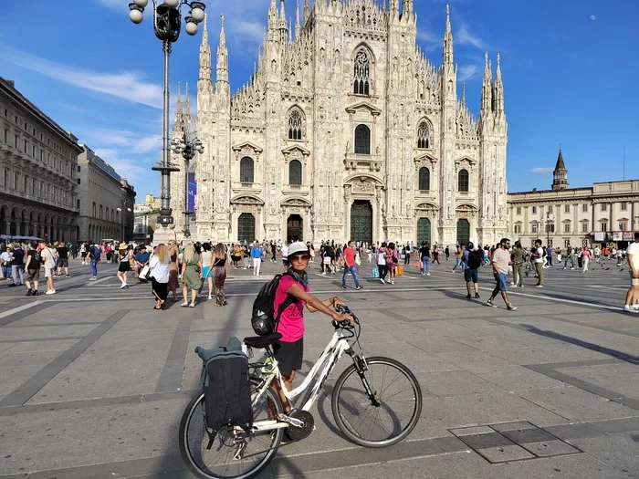 Traveling from Italy to the south of France - My, A bike, Italy, Camping, Duomo, Bike ride, Hike, Cyclist, Travels, Video, Youtube, Longpost