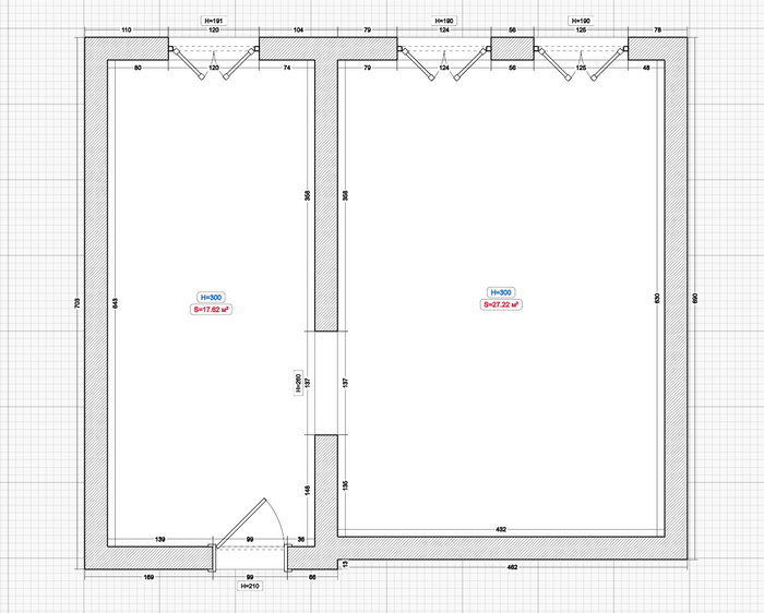 план помещения (ремпланнер)