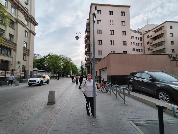 How to make a city visible to blind pedestrians - Visually impaired, Moscow, Longpost