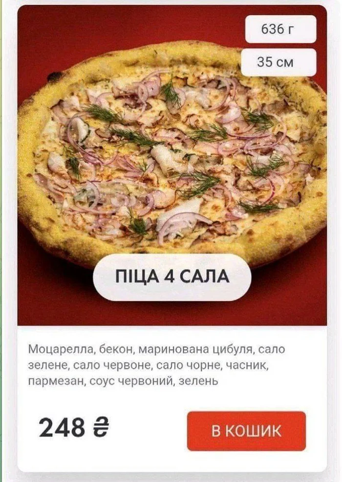 Pizza Four Salas - Pizza, Salo, Cooking, Dish, Fast food, Screenshot