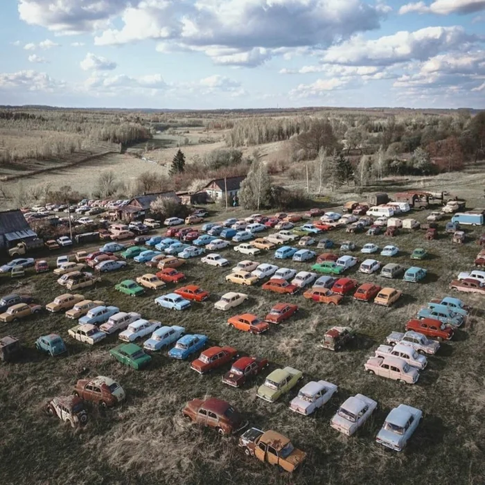 Cemetery of old cars, Chernousovo, Tula region - Abandoned, Travels, Auto, Auto Junkyard, Tula region