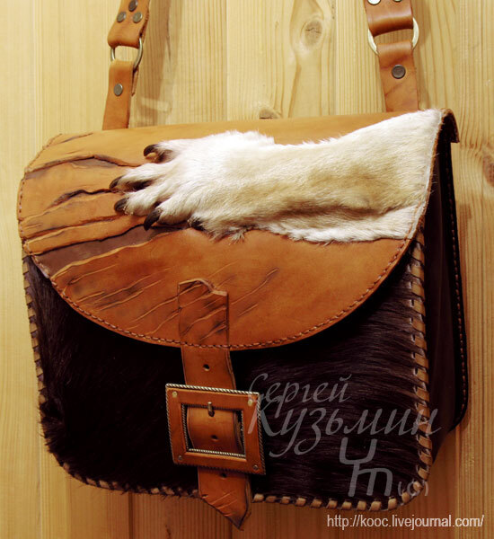 Сумки с мехом Кожа натуральная, Ручная работа, Сумка, Мех, Творчество, Рукоделие без процесса, Длиннопост