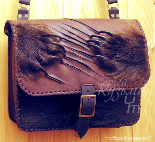 Сумки с мехом Кожа натуральная, Ручная работа, Сумка, Мех, Творчество, Рукоделие без процесса, Длиннопост
