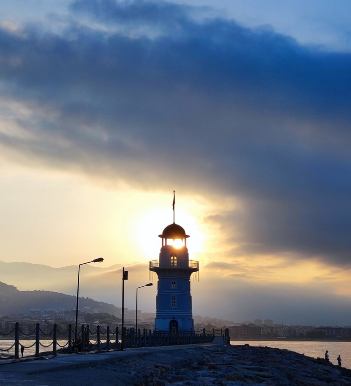 Утренняя расслабленная пробежка Бег, Спорт, Утро, Море, Средиземное море, Турция, Аланья, Фотография, Мобильная фотография, Длиннопост