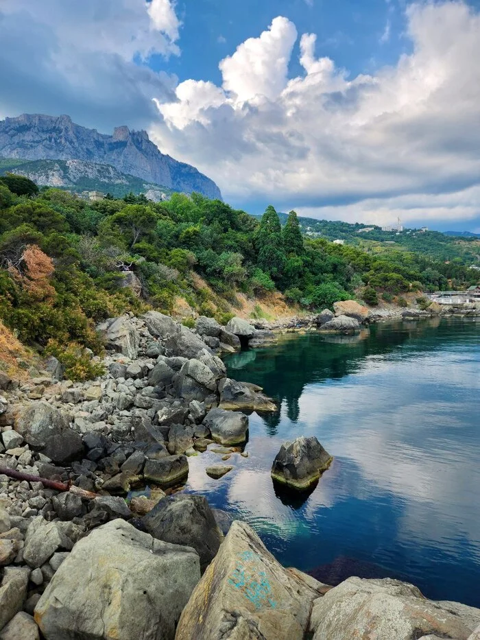 Let's try to rejoice together - Southern coast of Crimea, Alupka, Nature, The mountains, Black Sea