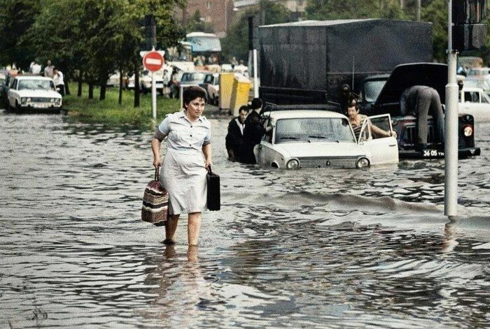 Подборка простых и потрясающих фотографий эпохи СССР. 20 раскрашенных фотографий, Часть IV Колоризация, Старое фото, Историческое фото, Фотография, 60-е, 70-е, 80-е, СССР, Сделано в СССР, Детство в СССР, Длиннопост